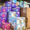 wholesale diapers pallets