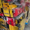 Milwaukee and Dewalt tools pallets